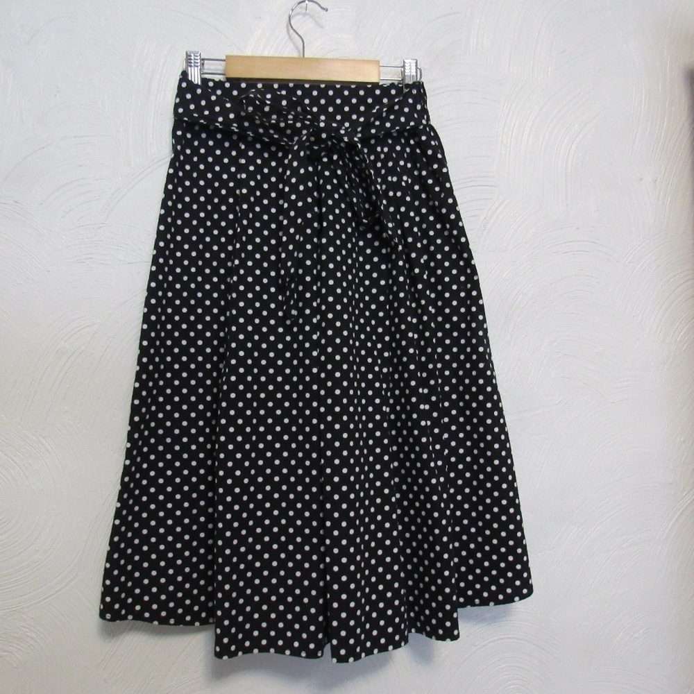 Polka dot skirt